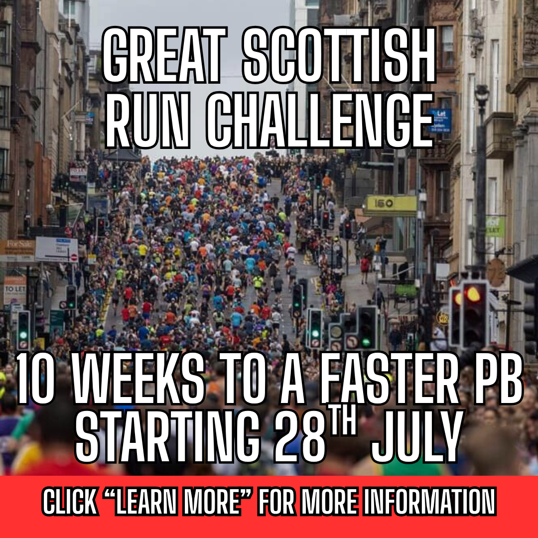 Great Scottish Run Challenge fitness ad